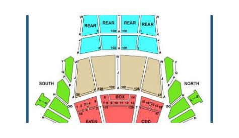 greek theatre seating chart with seat numbers