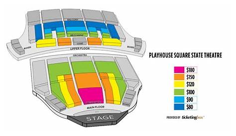 playhouse square seating chart