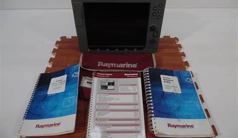 Raymarine E120 Classic Display W/ Manuals E02013 Rebuilt Backlight 90