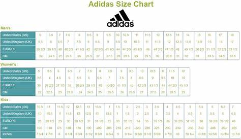 Pin on Shoe Size Chart Brands