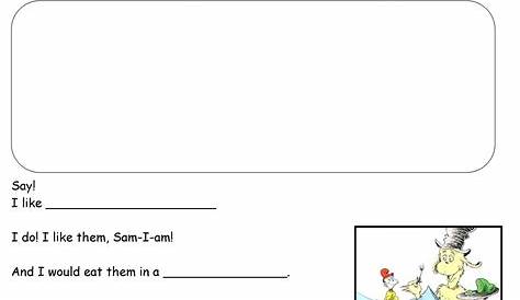 Green Eggs And Ham Writing Prompt English Esl Worksheets — db-excel.com