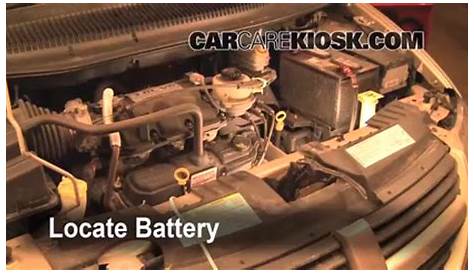 Battery Replacement: 2005-2007 Dodge Grand Caravan - 2007 Dodge Grand
