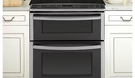 Shop GE Profile Series 30-inch Slide-in Double Oven Electric Convection