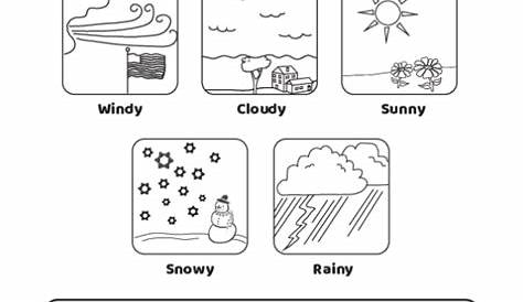 weather worksheets for 2nd grade