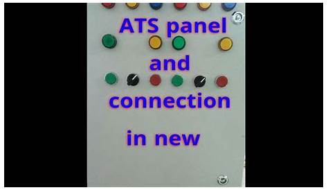 ats panel single line diagram