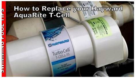 How to Replace your Hayward Aqua Rite Turbo Cell - YouTube