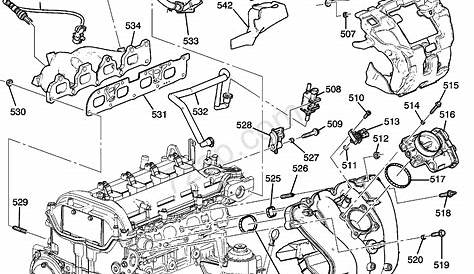 Gm Parts Diagrams with Part Numbers GM 5 2014 2017 PU75 ENGINE ASM 2 4L