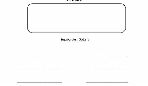 main idea worksheet grade 1