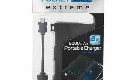 Pocket Juice Extreme 6000mAh Portable Charger For Sale In Jamaica