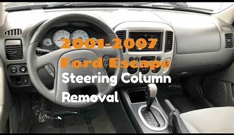 2010 ford escape steering column
