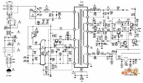 tcl 2580fl TV power supply circuit diagram - Power_Supply_Circuit