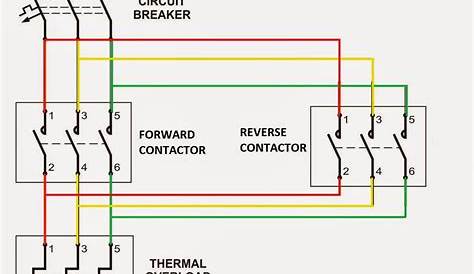 forward reverse power and control circuit
