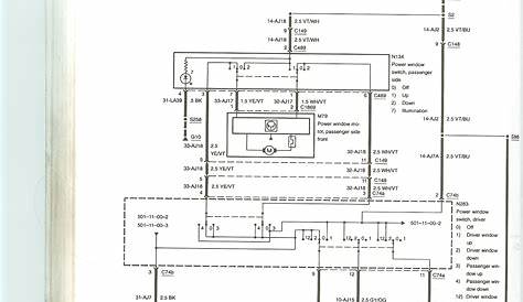 ford power window switch wiring diagram