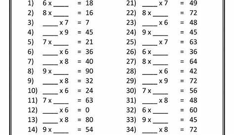 Salamander Math Worksheet Fun Multiplication Worksheets Google Search