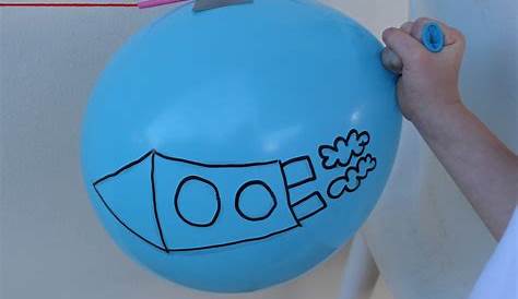 Balloon Rocket…an easy & FUN Science Experiment for Kids