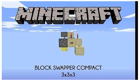 Minecraft - Block Swapper Compact 3x3x3 - YouTube