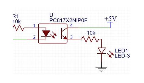 opto isolator circuit diagram