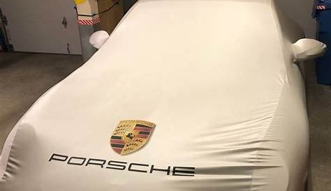 Porsche 997 indoor car cover with logo - Rennlist - Porsche Discussion