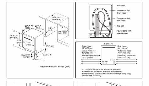 Bosch Dishwasher Wiring Instructions - Wiring Diagram and Schematic