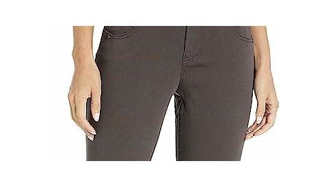 Democracy Women's Ab Solution Ankle Length Twill Pant Jeans: Amazon.co