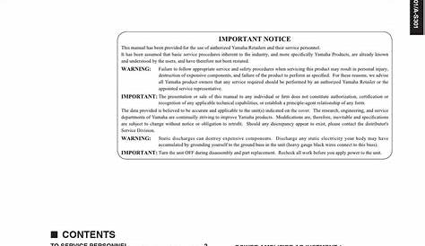 as301 yamaha sound system manual