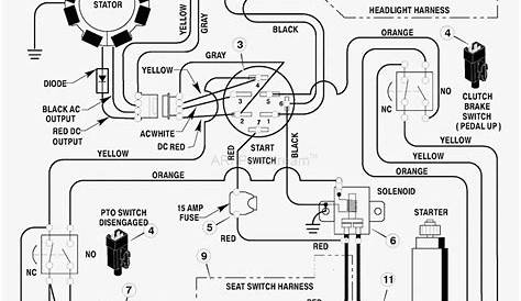 Murray Lawn Mower Ignition Switch Wiring Diagram - Cadician's Blog