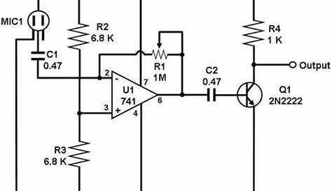 sound sensor circuit diagram