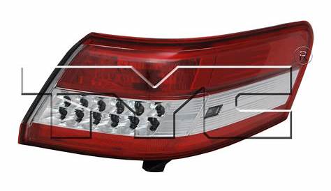 For Toyota Camry Outer Tail Light 2010 2011 Passenger Side For