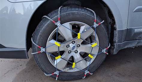 snow chains for subaru forester