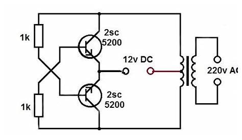 This artical shows how you can build a DC to AC converter wtih single transistor. There are two