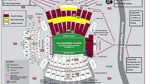 williams-brice stadium seating chart