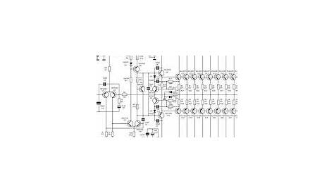 This is HIGH POWER AMPLIFIER 3000W circuit diagram by using CLass D