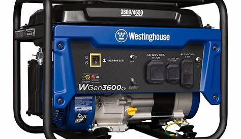 westinghouse generator 9500 manual