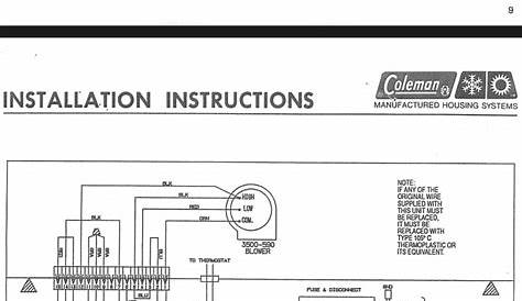 furnace blower wiring diagram thermostat