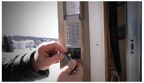 Clicker Garage Door Keypad Change Pin | Dandk Organizer