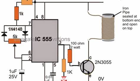 Small Induction Heater Circuit for School Project