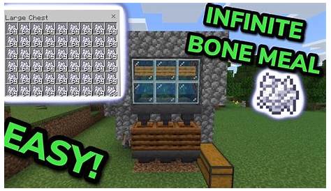 Making Bone Meal Minecraft