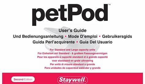 Petsafe petPod™ Digital Pet Feeder User Manual | 30 pages