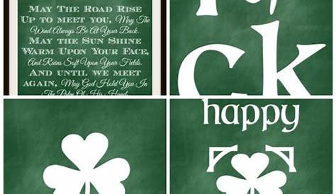 st patrick's day printable decorations