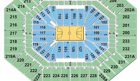 Dean E. Smith Center Seating Chart | Seating Charts & Tickets