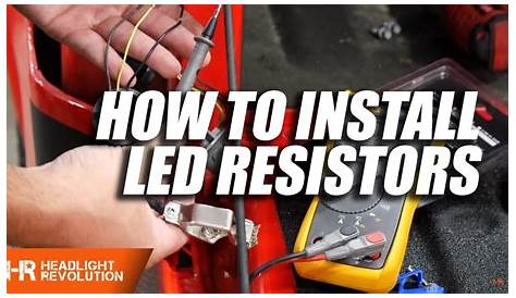 Motorcycle Led Indicator Resistor Wiring Diagram / Led Turn Signals