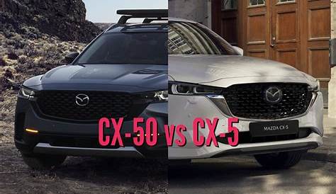 2022 Mazda CX-50 vs CX-5: Differences & changes compared side by side