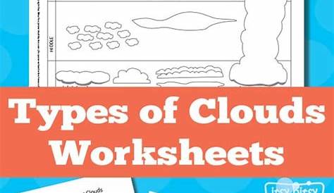identifying clouds worksheet