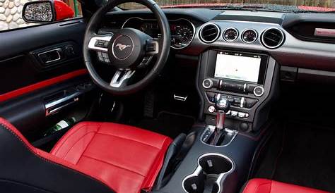 2018 Ford Mustang GT Convertible Interior Photos | CarBuzz