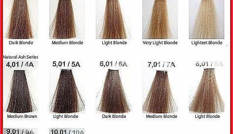 rusk hair colour chart