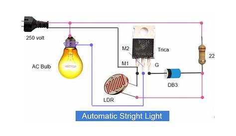automatic street light diagram