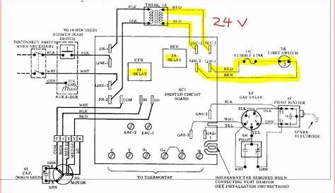 furnace blower motor relay wiring