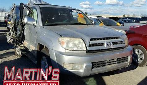 2003 Toyota 4Runner Limited (FOR PARTS) - Martin's Auto Dismantler