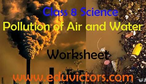 environmental science air pollution worksheet