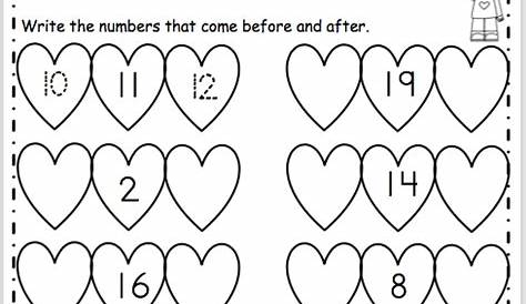 valentines day math worksheet